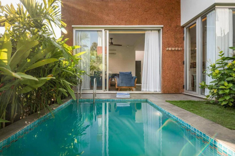 Room 4, Luna by Hireavilla - 2BR w Private Pool in Anjuna, North Goa
