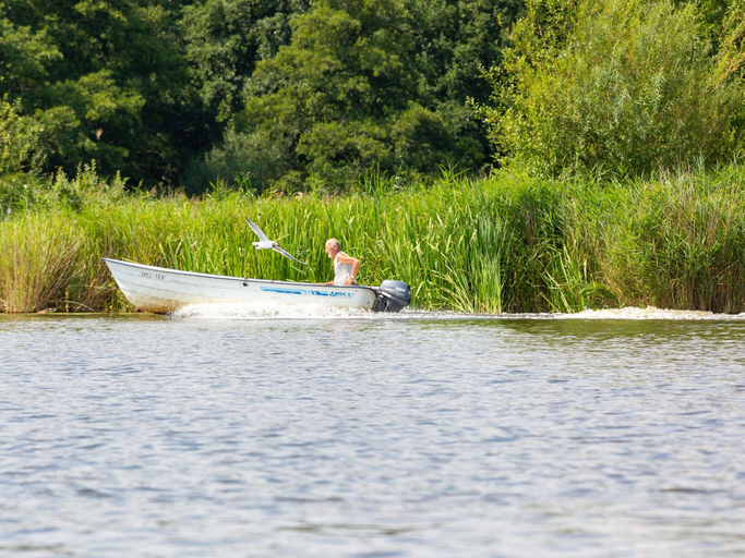 View from property 4, Chalet with Private Jetty, Steenwijkerland