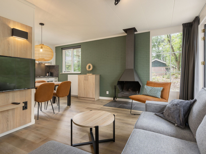 Living area, Bungalow in Park De Peel - Car-free Retreat, Deurne