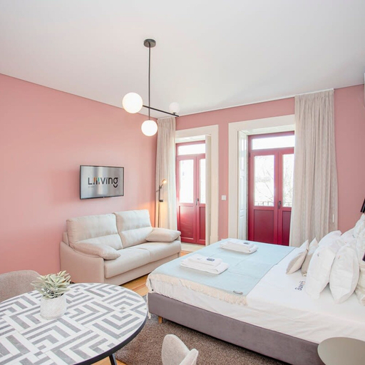 Room 4, Liiiving Historic Cl Rigos Studio - 2B, Porto
