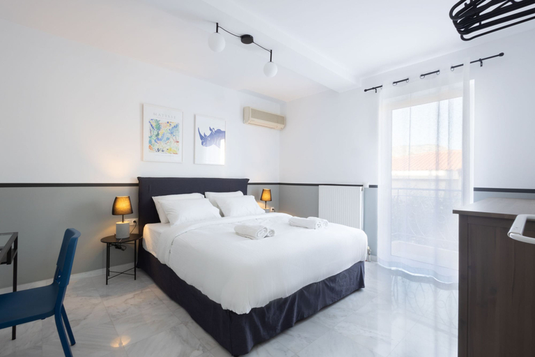Bedroom 2, Kotzia 25 in Alimos With 3 Bedrooms and 1 Bathrooms, Attica