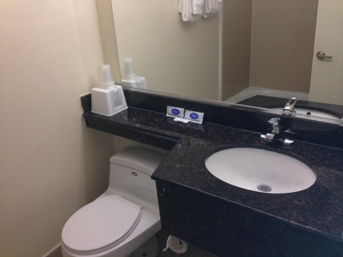 Bathroom, Red Carpet Inn New Brunswick, Middlesex