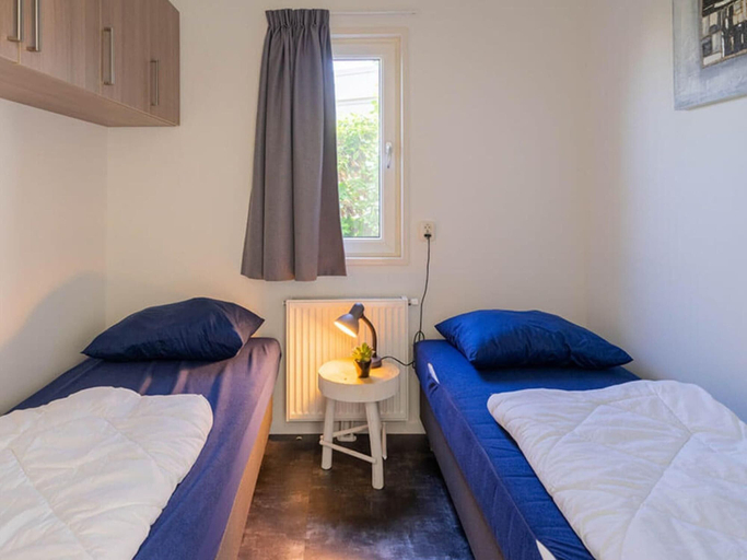 Bedroom, Chalet Near Veluwemeer With Garden Terrace, Dronten