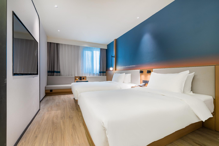 Bedroom, Nihao Hotel Shuyang Central City Plaza, Suqian