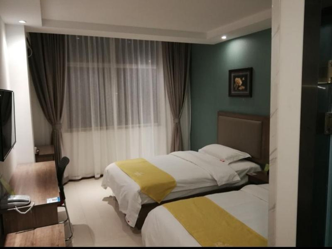 Bedroom 2, Shell Maocun Town Renmin Road Hotel, Xuzhou