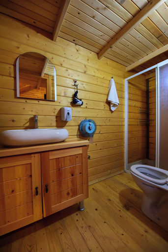 Bathroom 5, Yeldegirmeni Bungalow Hotel, Fethiye