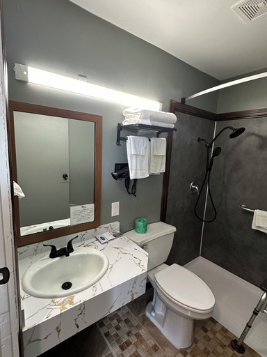 Bathroom 3, Travel Inn & Suites, Lyon