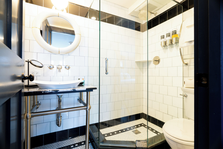 Bathroom 4, Morgan Hotel, Dukes