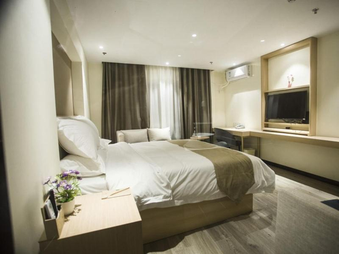 Bedroom 2, Shell Xuzhou Suining County Bali Electrical and Mechanical City Hotel, Xuzhou