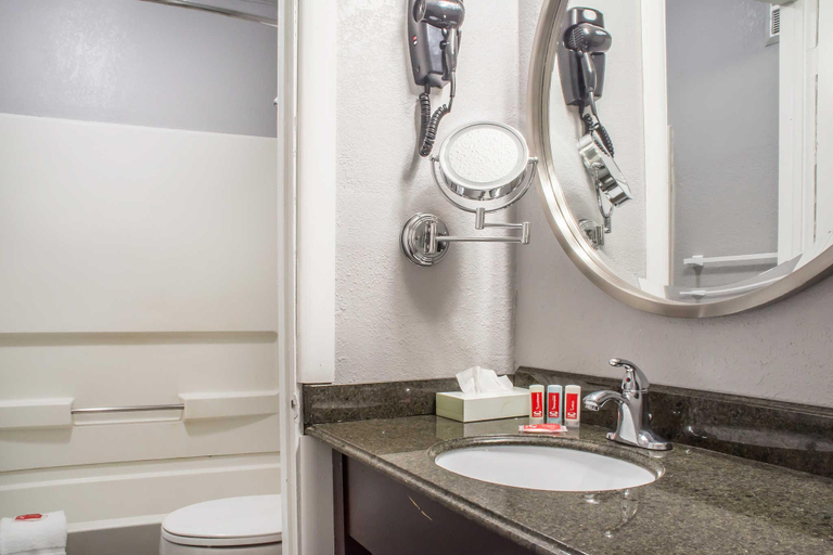 Bathroom 4, Econo Lodge Brockport, Monroe