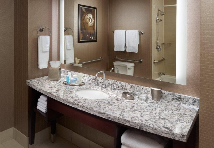 Bathroom 5, Omni Providence Hotel, Providence