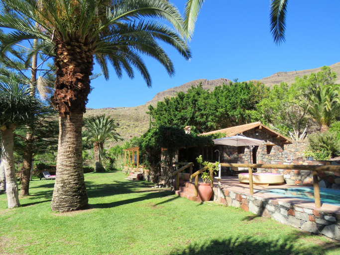 Garden 3, Cozy villa in San Bartolome, 130 m², pool, Las Palmas