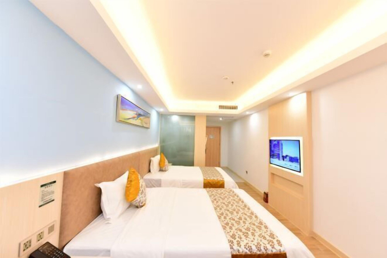 Bedroom 3, Shanshui Trends Hotel (Sha Village MTR station store Guangzhou), Guangzhou