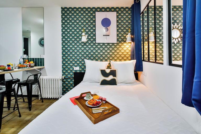 Bedroom 4, WS Hôtel de Ville - Beaubourg, Paris