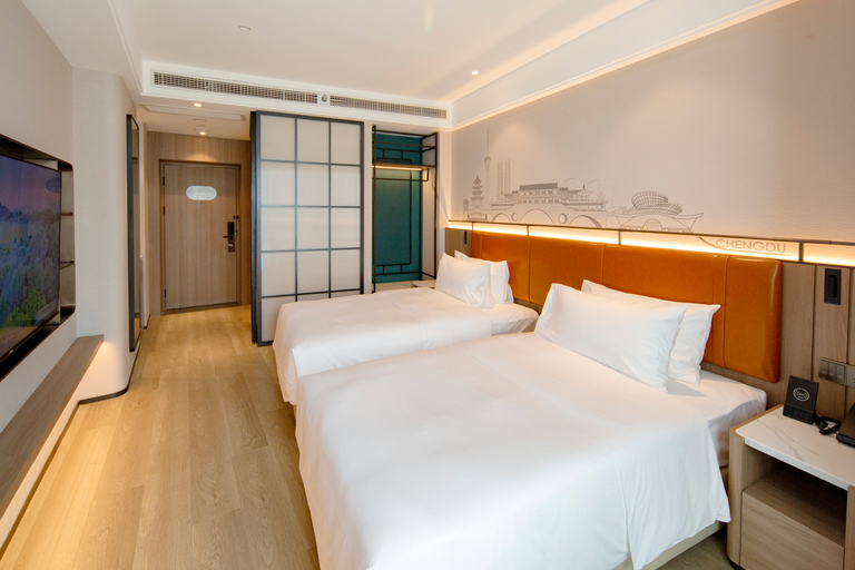 Bedroom 2, Citadines Connect East Chengdu, Chengdu