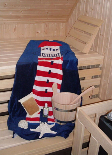 Sauna, House Little Maddi Comfortable Vacation Home, Aurich