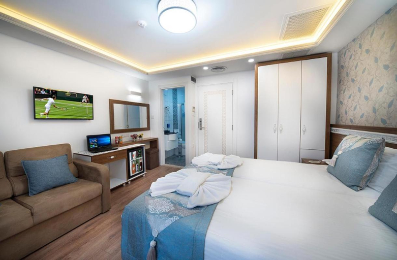 Bedroom, Lika Hotel - Standard Double or Twin Room, Fatih