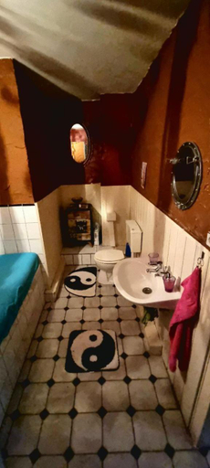Bathroom 3, Luna Solis Stay Zimmer und Hostel nahe A1, Harburg