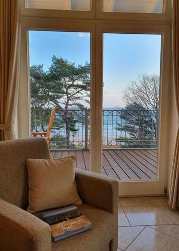 Living area, 8 "nordstern" in Haus Atlantic, Vorpommern-Rügen