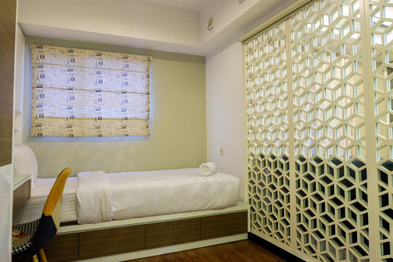 Bedroom 2, Apt 2BR City View The Wave Apartment By Travelio, Jakarta Selatan