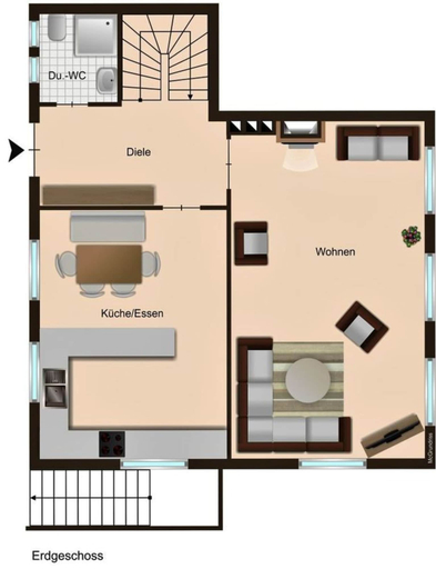 Floor plan 3, Westerheide Modern Retreat, Nordfriesland