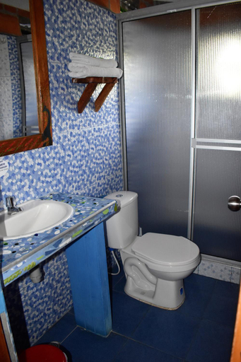 Bathroom 2, Hotel Luna Llena, San Sebastian de Mariquita