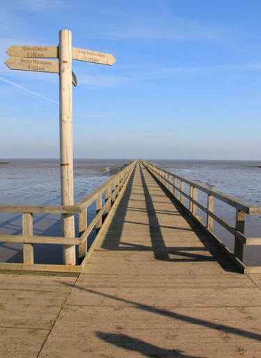 Beach, 69 in the Burhave Seepark, Wesermarsch