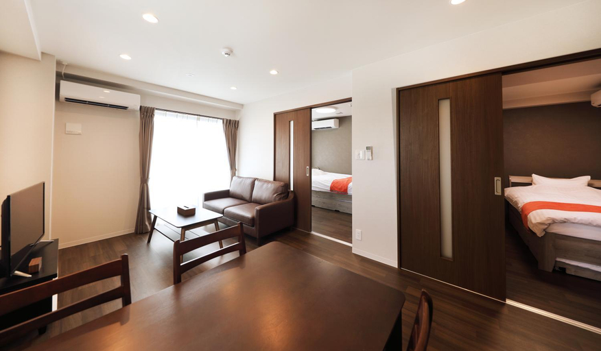 Bedroom 3, Apartmenthotel Ecott, Kagoshima