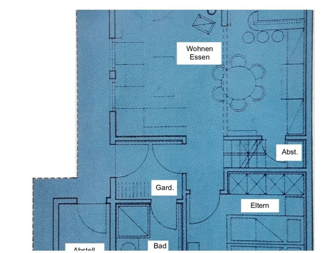 Floor plan, Lovely Apartment in Extertal, Lippe