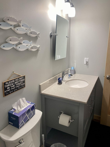Bathroom 2, Bodin's Resort, Lake Superior