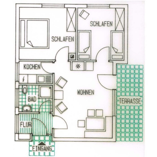 Floor plan, 1 Siefertshof Comfortable Holiday Residence, Odenwaldkreis