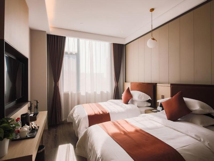 Bedroom 4, Gya Hotel Linyi Lanshan District Hailian International Plaza, Linyi