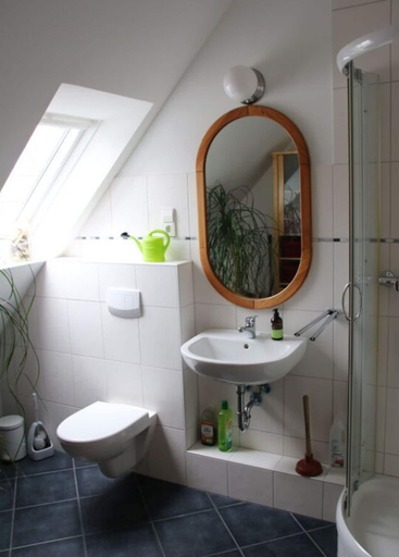 Bathroom, Cozy Apartment on the Canal, Nordfriesland