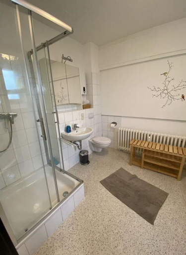 Bathroom, Holiday Apartment Luna, Rheingau-Taunus-Kreis