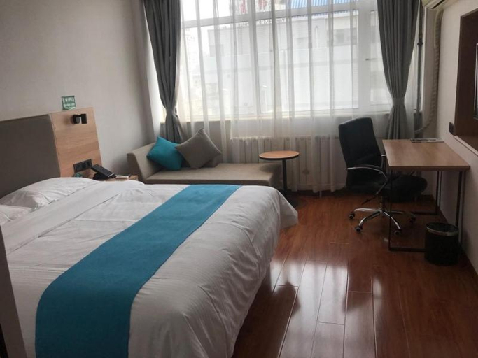 Bedroom 2, GreenTree Inn Dezhou Decheng District Binghu Zhong Avenue, Dezhou