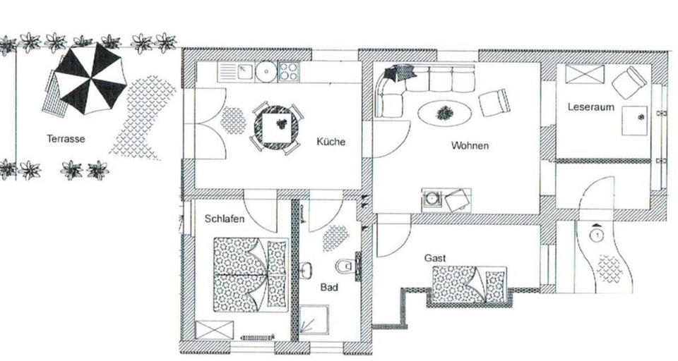 Floor plan, Fischer 2 Modern Retreat, Vorpommern-Greifswald