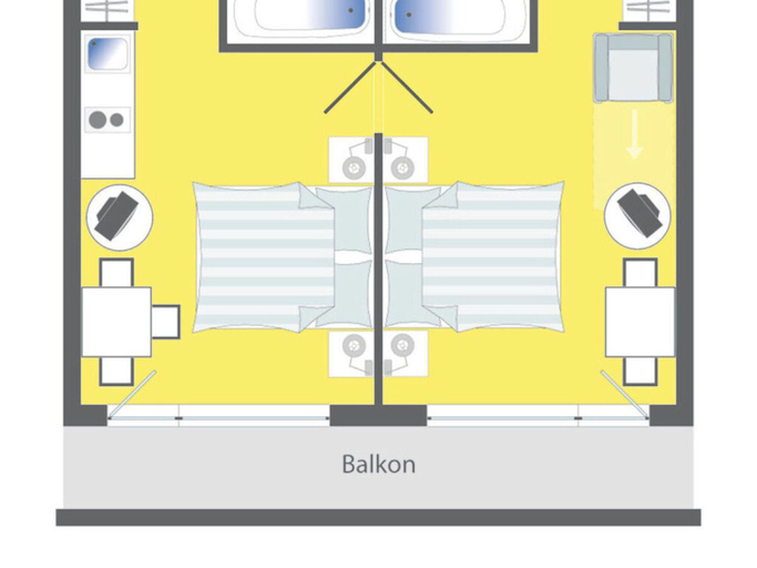 Floor plan 5, Sun & Snow in Kuhtai, Imst