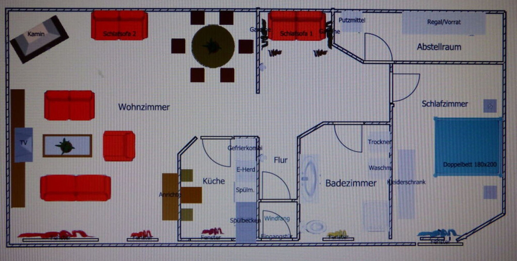 Floor plan, Am Rosengarten Comfortable Holiday Residence, Werra-Meißner-Kreis