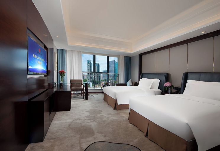 Bedroom 2, Fuqinglong Huatian Holiday Hotel, Shenzhen