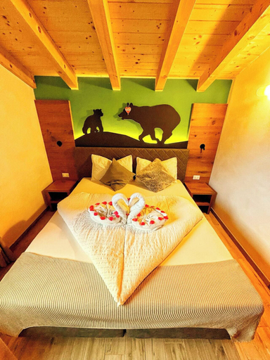 Bedroom 4, Chalet Torcel - Hidden Nature & Spa Retreat Dolomites, Trento