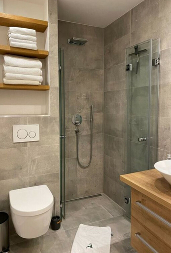 Bathroom, Berggluck Comfortable Holiday Residence, Traunstein