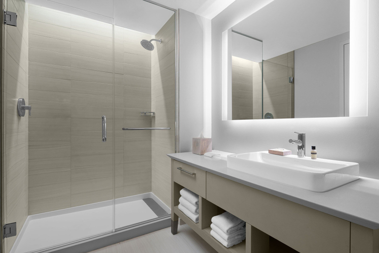 Bathroom 4, Element by Marriott Miami Brickell, Miami-Dade
