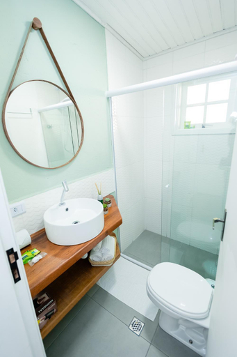 Bathroom 3, Villa Campos Suites self-checkin, Campo Limpo Paulista