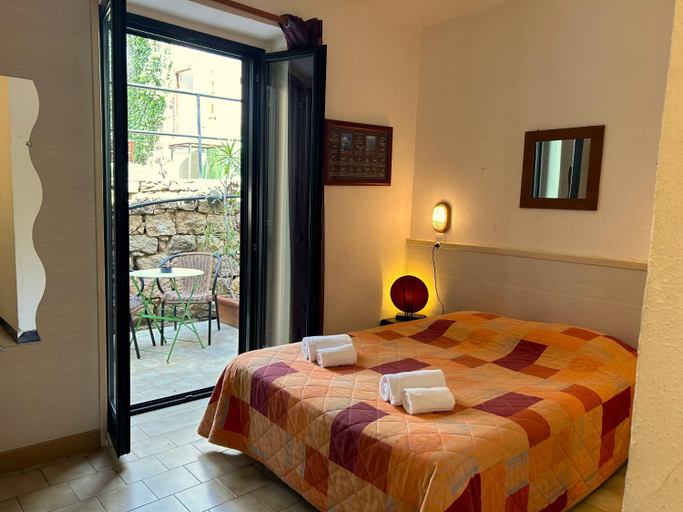 Bedroom 4, Hôtel Le Bon Accueil, Corse-du-Sud