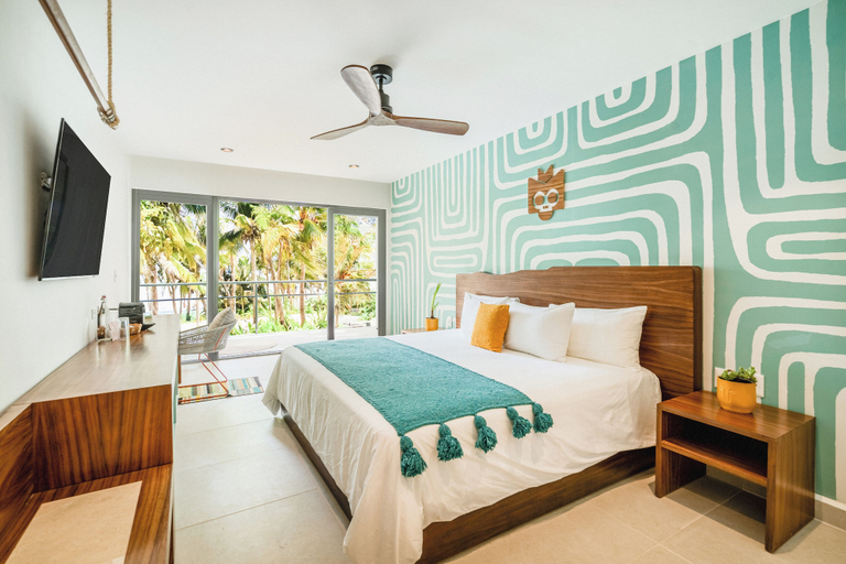 Bedroom 3, Mayan Monkey Isla Mujeres | Social Hotel, Isla Mujeres