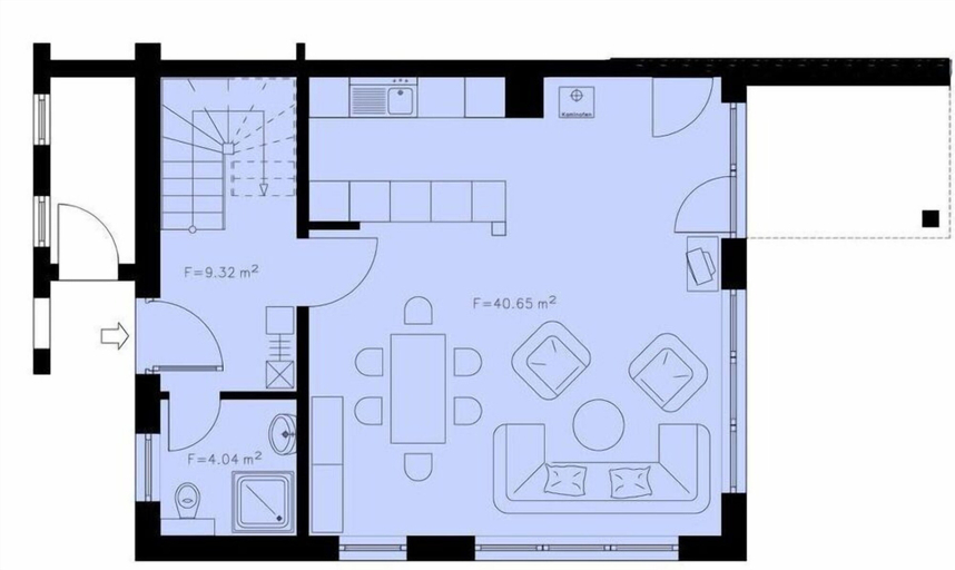 Floor plan 4, Strandhus Sellin - House 1, Vorpommern-Rügen
