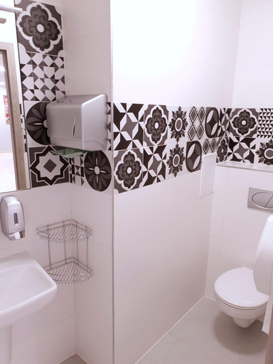 Bathroom, Hostel Annamarie, Szczecin
