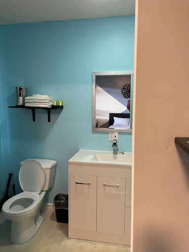 Bathroom 3, Stop 21 Motel, Bruce