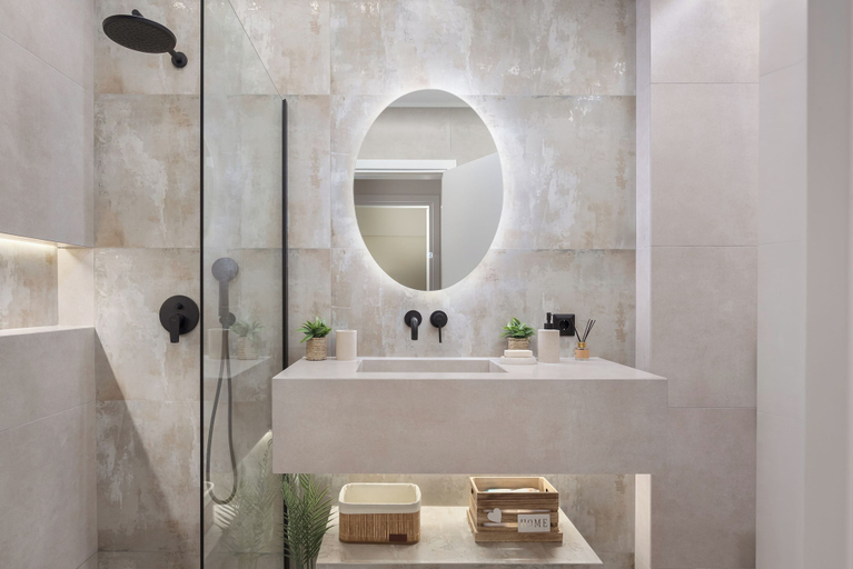 Bathroom 2, Athenian Stylish Apartment, Attica