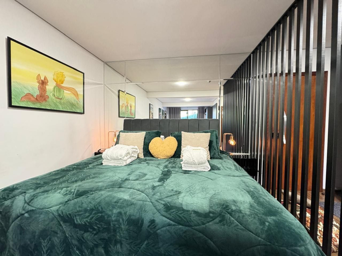 Bedroom, Loft cama Kingsize 3min centro turístico, Campo Limpo Paulista